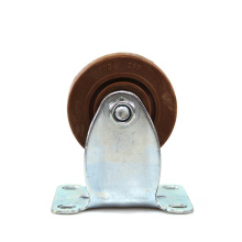 3 inch medium plate rigid heat resisting casters